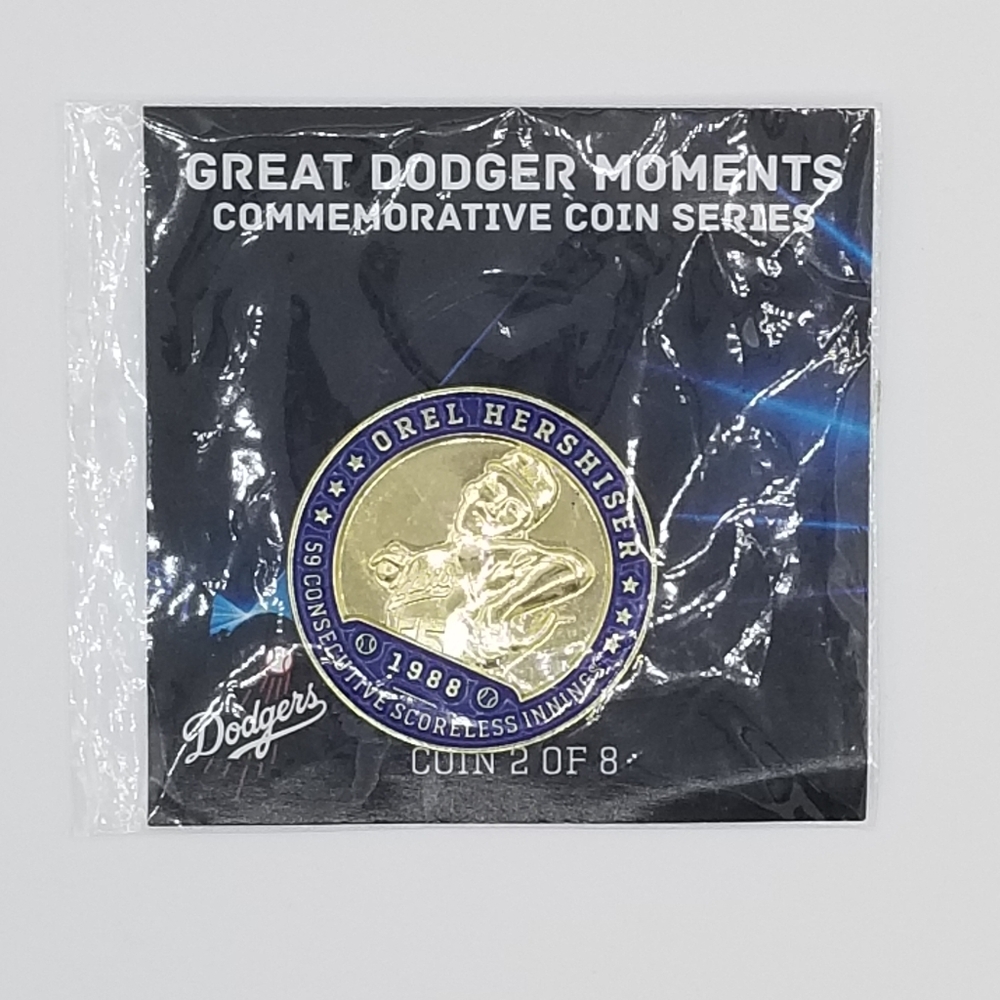 1988 Union 76 Dodger Moments Coin